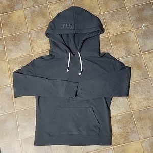 Garage Pullover Hoodie, Grey, Size Small